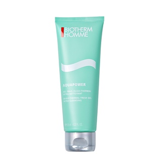French Biotherm คลีนเซอร์เจลทําความสะอาดผิวหน้า ให้ความชุ่มชื้น สําหรับผู้ชาย 125 มล.
