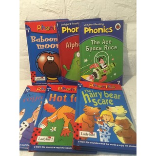 Ladybird Reading Phonics รวมปกคละเรื่อง ปกแข็ง(มือสอง)-bg3