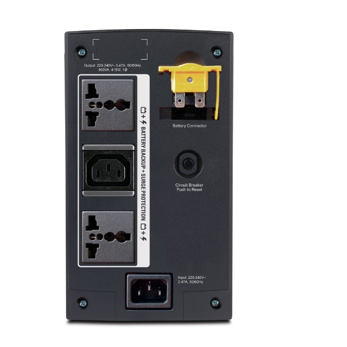 APC Back-UPS BX800Li เครื่องสำรองไฟ 800VA, 230V, AVR, Universal and IEC Sockets BX800Li-MS (by-Pansonics) #2