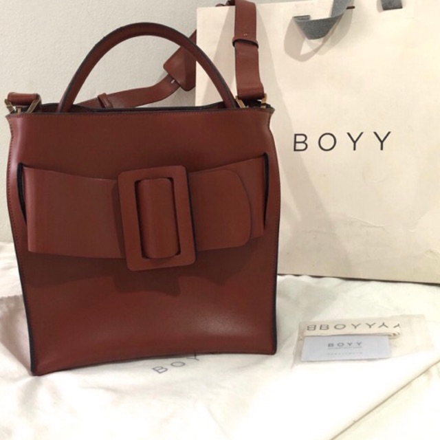 (ขายแล้ว ❌❌) 01 - Boyy bag Devon 25 ของแท้ อุปกรณ์ครบ