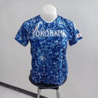 เสื้อกีฬาเบสบอล YOKOHAMA DeNA BAYSTARS Size 150(S) มือ2