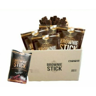 Brownie Stick บราวนี่สติ๊ก รสดับเบิ้ลช็อกโก้ (70 g.) 1 ลัง/ 24 ห่อ 🍫🍫