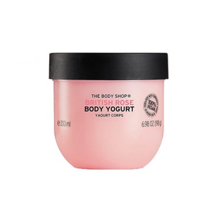 THE BODY SHOP BRITISH ROSE BODY YOGURT เดอะบอดี้ ช็อป บริทิช โรส มอยเจอไรเซอร์