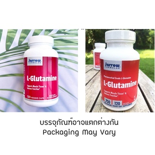 แอลกลูตามิน L-Glutamine 750 mg 120 Veggie Caps (Jarrow Formulas®)