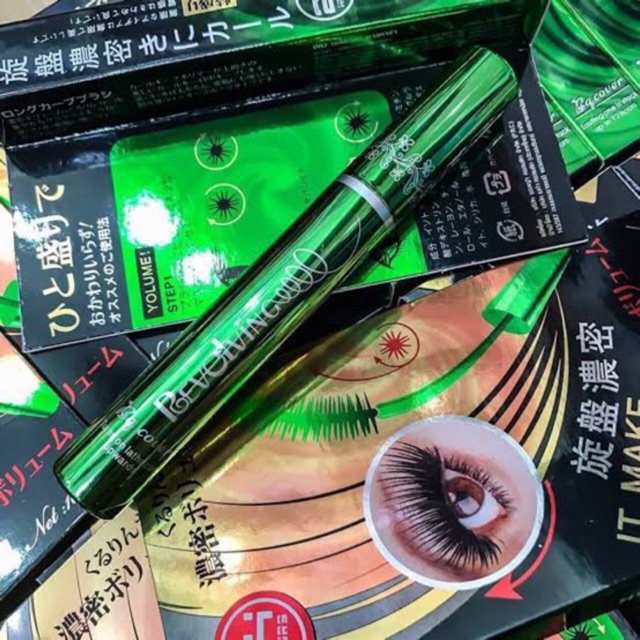 !!!ของแท้ต้อง Bq cover ฉลากไทย มาสคาร่าเขียว ขนตายาว งอล หนา เด้ง BQ เขียว