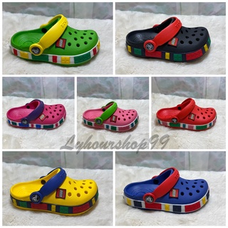 รองเท้าลำลองเด็ก (งานแฟชั่น) สไตล์ Crocs Kids Lego