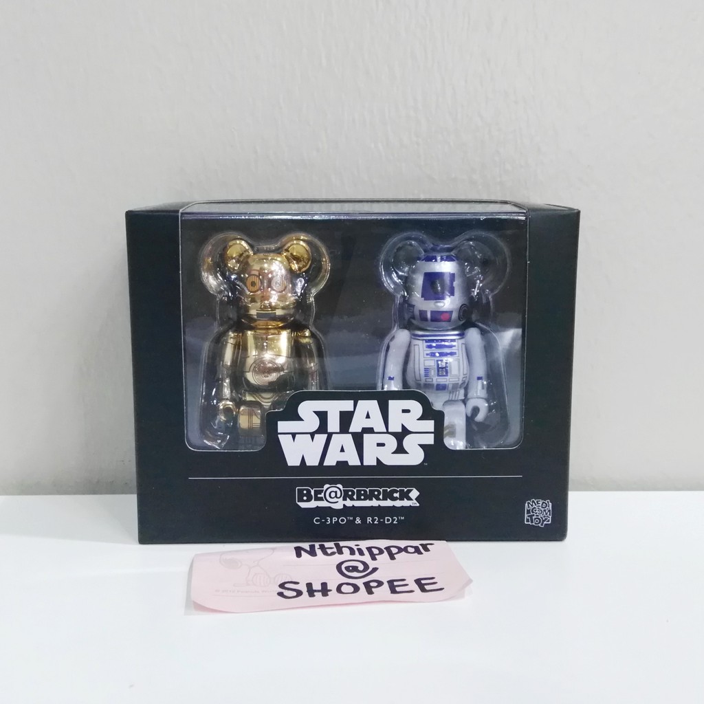 +++ ขาย Bearbrick Be@rbrick Kubrick Star Wars C-3PO &amp; R2-D2 ของใหม่ ของแท้ พร้อมส่ง ตัวแรร์เลยชุดนี่ +++