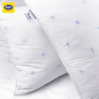 Satin หมอนหนุนสุญญากาศ Miracle Pillow ใบใหญ่ สัมผัสแน่น ไม่ยวบ ขนาด 19” x 28” จำนวน 1 ใบ