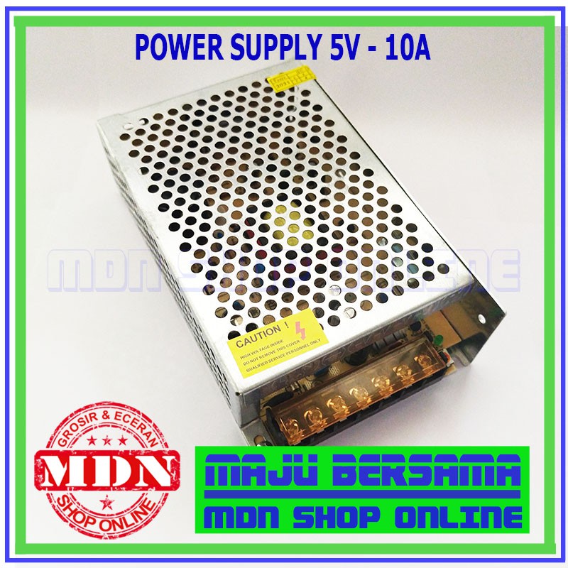 5V 10A NET Adaptor - แหล่งจ่ายไฟ 5V 10A