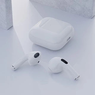Pro4 ไร้สายบลูทูธ 5.0 In Earpods พร้อมเสียงสเตอริโอไฮไฟ เหมาะสําหรับสมาร์ทโฟนพร้อมฟังก์ชั่นบลูทูธ