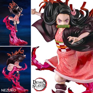 Figuarts ZERO Demon Slayer Kimetsu no Yaiba ดาบพิฆาตอสูร Nezuko Kamado เนซึโกะ คามาโดะ Blood Art Figure มังงะ โมเดล