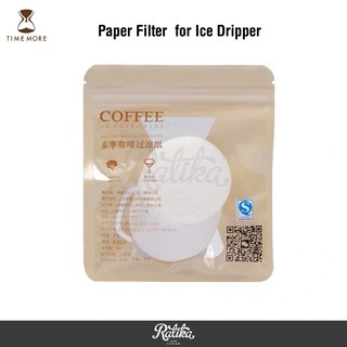 Ratika | กระดาษกรอง Time More Paper Filter for Ice Dripper