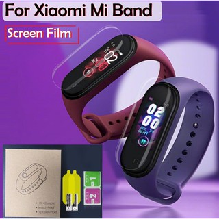 xiaomi mi band 6 ฟิล์มกันรอยหน้าจอ ฟิล์ม miband 5 / mi band 6 , miband 6 screen protector miband 5 ฟิล์ม, miband 6 ฟิล์ม