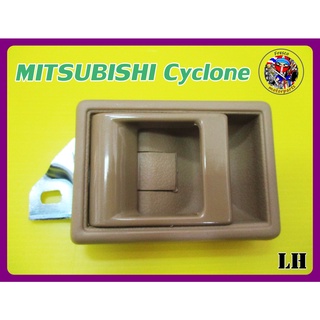 มือจับใน ด้านซ้าย สีน้ำตาล - MITSUBISHI Cyclone Opener Door Handle Inside  (BROWN)