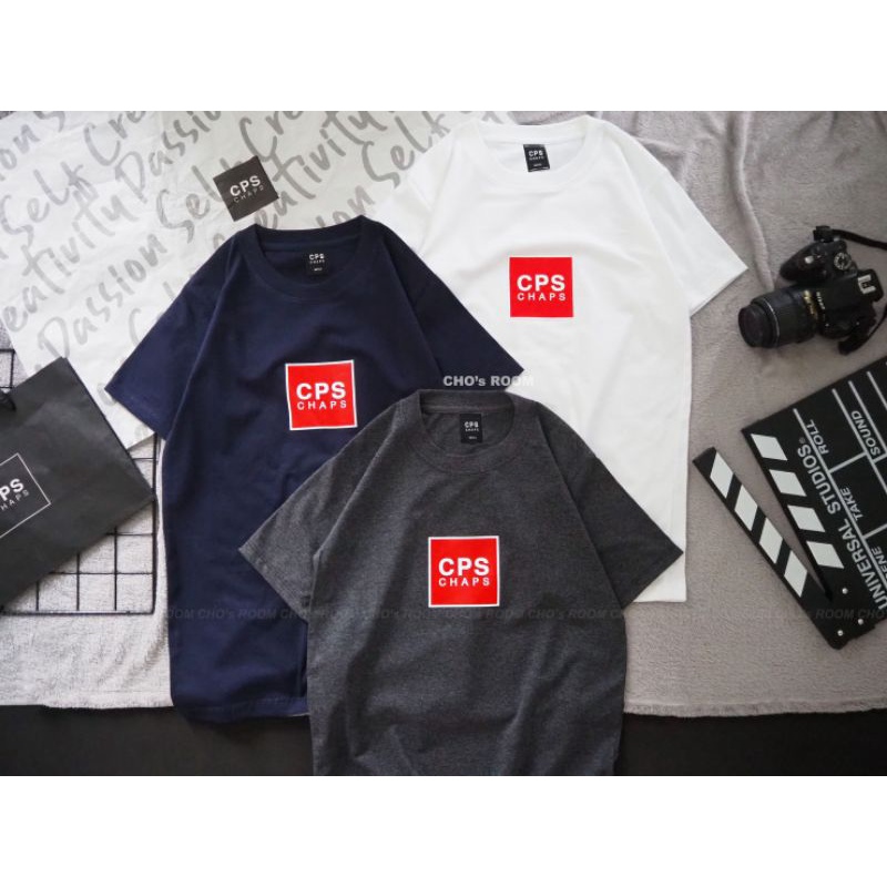 🔥เสื้อยืดแขนสั้นCPS.งานสกรีนงานดีสุดๆ.No.45🔥