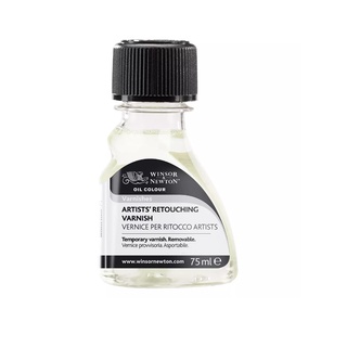 Winsor &amp; Newton น้ำมันเคลือบภาพ Artists Retouching Varnish 75 ml