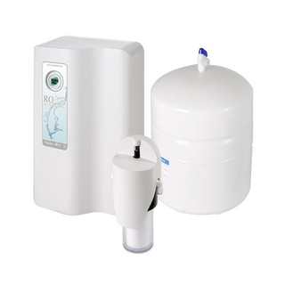 เครื่องกรองน้ำดื่ม PURE KT RO สีขาว เครื่องกรองน้ำดื่ม WATER PURIFIER PURE KT RO เครื่องกรองน้ำ ไส้กรอง ห้องครัว อุปกรณ์