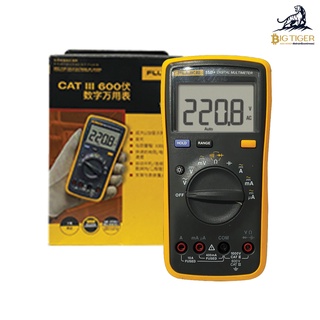 FLUKE มัลติมิเตอร์ 5B+ วัดค่าทางไฟฟ้าทุกรูปแบบ เครื่องมือช่าง