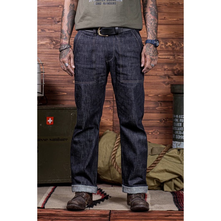 Simple&amp;Raw - Sk842 UnionBaker Pants
