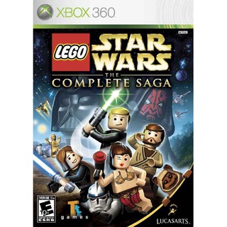 LEGO Star Wars The Complete Saga xbox360 [Region Free] แผ่นเกมXbox360 แผ่นไรท์สำหรับเครื่องที่แปลงแล้ว LT/RGHทุกโซน