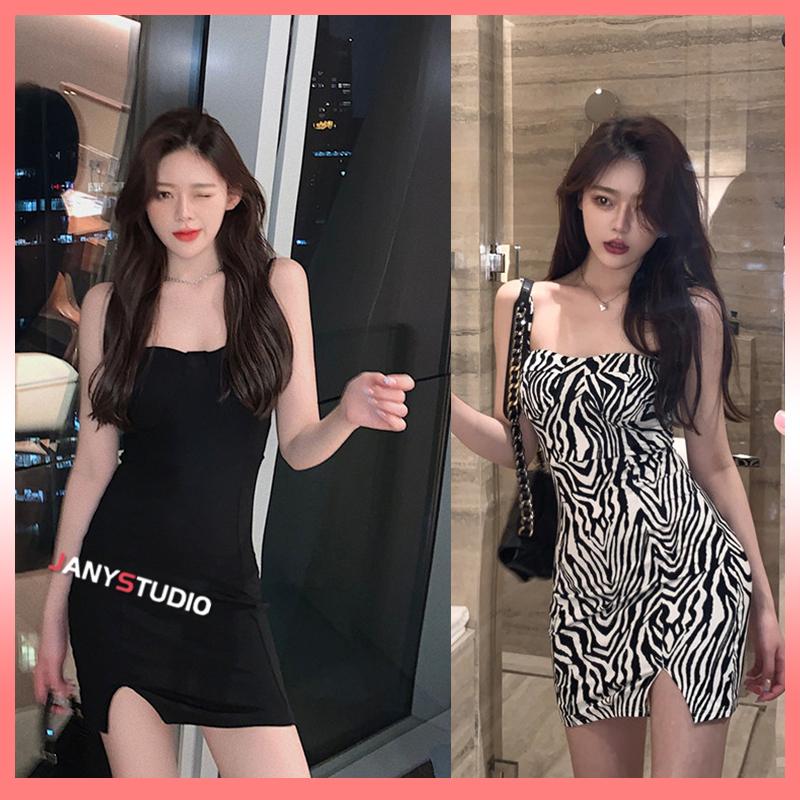 เดรสแฟชั่น สำหรับฤดูร้อน เดรสสายเดี่ย กระโปรงเสื้อกล้าม