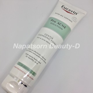 Eucerin Pro Acne Solution Gentle Cleansing Foam 150g.