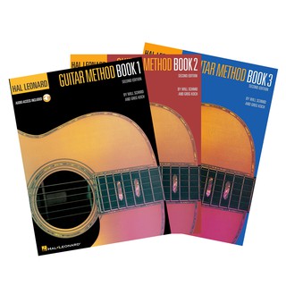 HAL LEONARD GUITAR METHOD BOOK 1-3 – SECOND EDITION Book/Online Audio