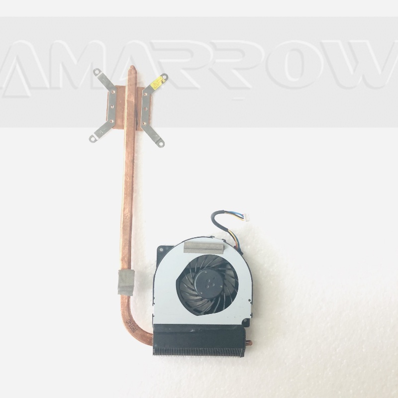 ใหม่เดิมแล็ปท็อป CPU Cooling ฮีทซิงค์พัดลมสําหรับ ASUS K42F X42F A42F ท่อเดียวหลอด