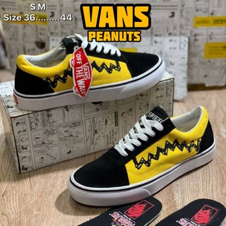 รองเท้าVANS PEANUTS รองเท้าแวนส์พร้อมกล่อง