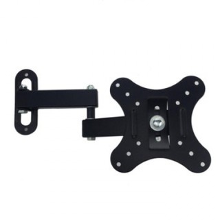 TV Wall Mount Bracket Tilt Swivel for Most 14 to 27-Inch Full Motion Extension Arm Articulating LED TV Flat Panel Screen