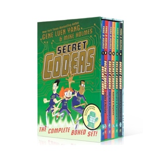 Secret Coders 6 Books in box set (พร้อมส่ง)