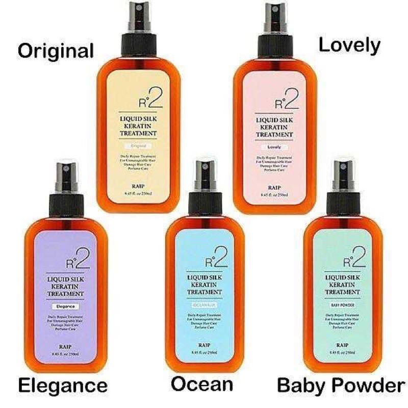 RAIP R2 Liquid Silk Keratin Treatment - 250 ml.