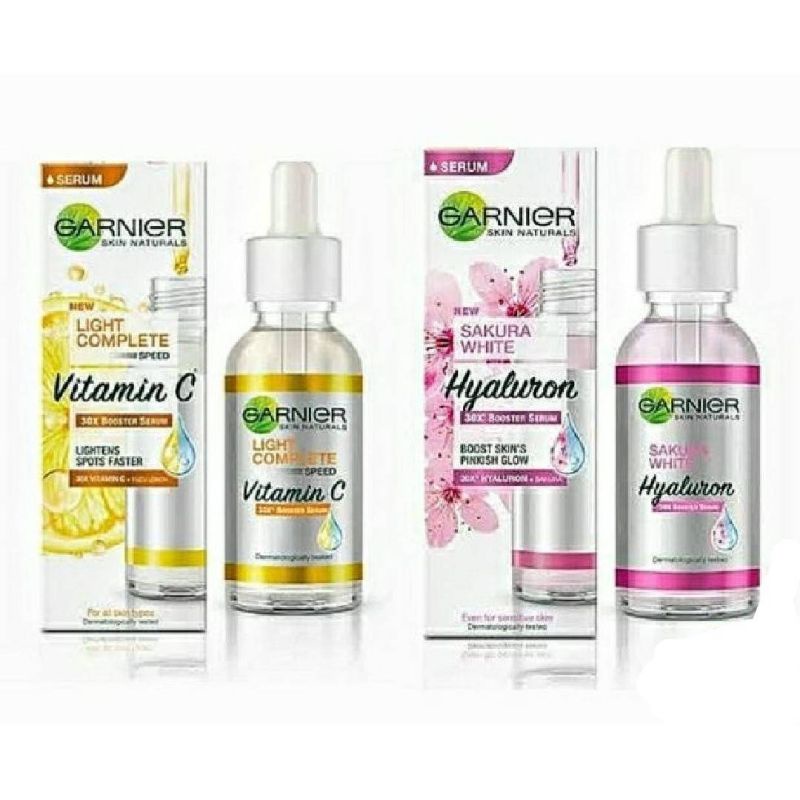 SALE/แท้ การ์นิเย่ ไลท์ คอมพลีท วิตามินซี บูสเตอร์ เซรั่ม 30 มล. Garnier Light Complete ของแท้ 100%