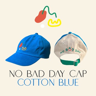 พร้อมส่ง Smogday No Bad Day Cap หมวกแก๊ป สี Cotton Blue