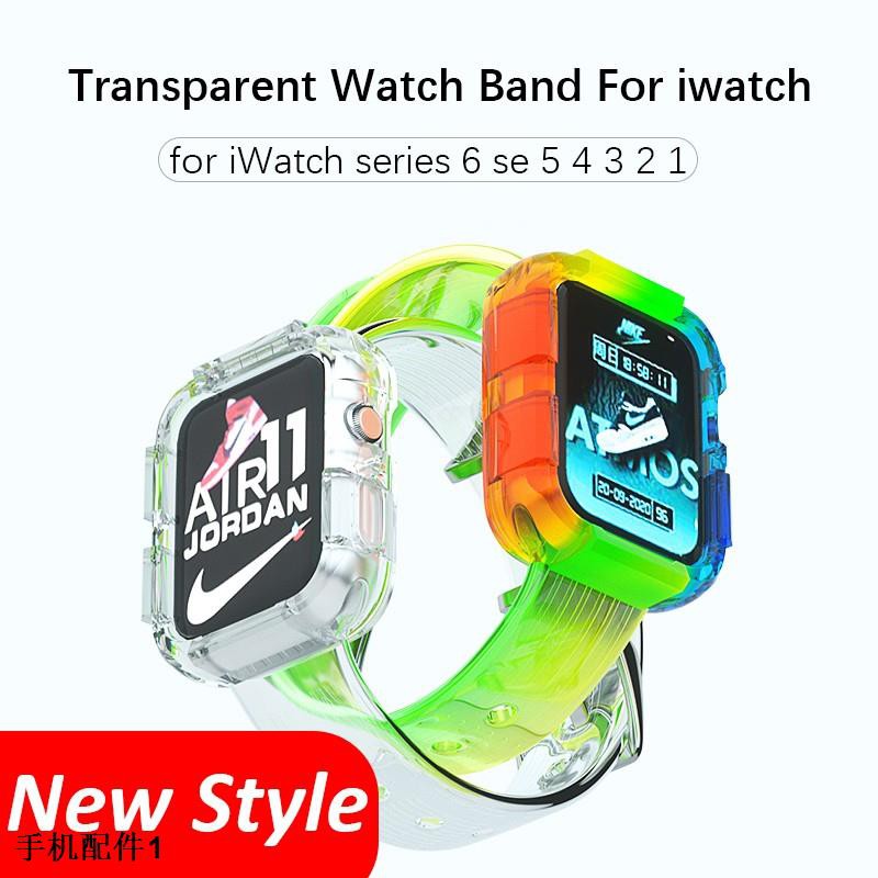 สายนาฬิกาข้อมือ Apple Watch Series 5 4 3 2 1rubber 38 / 40 42 44 มม . สําหรับ Iwatch（ขายล่วงหน้า）