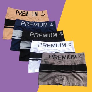 Boxer ชาย Premium พร้อมส่ง ผ้านุ่มมาก  ใส่สบาย ไม่อึดอัด ไร้รอยต่อ ยืดได้เยอะ