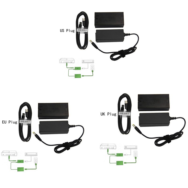 Kinect 2 0 Power Supply Adapter 3 0 For Xbox One Usb 3 0 Us Plug Shopee Thailand