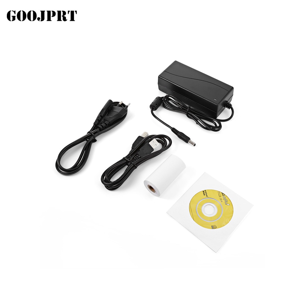 Free shipping Desktop Android IOS Bluetooth thermal Printer USB