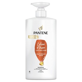 Pantene Color &amp; Perm แพนทีน แชมพู คัลเลอร์แอนด์เพิร์ม 630 มล. (orange)