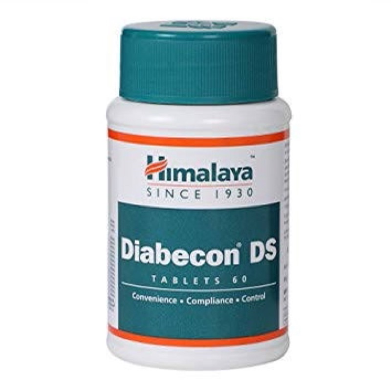 Himalaya Diabecon DS สูตรเข้มข้น ลดน้ำตาล 2 เท่า ขนาด 60 เม็ด