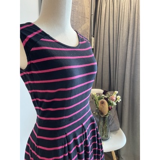 🖤💖 Stripes Sleeveless Dress