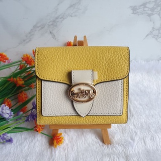 Georgie Small Wallet in Colorblock Coach C4089