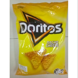 Doritos Nacho Cheese ข้าวโพด ชนิดแผ่น อบกรอบ รสชีสนาโช โดริโทส170 กรัม