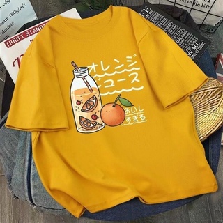 เสื้อยืด ลาย Orange JUICE