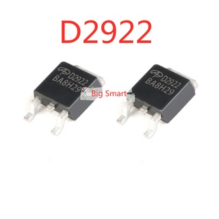 หลอดเอฟเฟคสนามไฟฟ้า AOD2922 D2922 3.5A 100V TO-252 N-channel MOS 10 ชิ้น