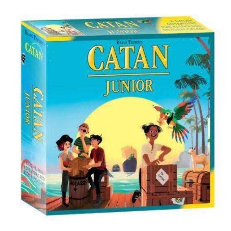 CATAN JUNIOR บอร์ดเกม ภาษาอังกฤษสำหรับเด็กเล่นได้ทั้งครอบครัว