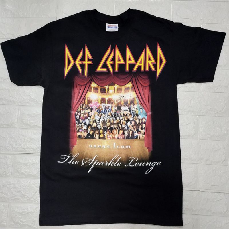 เสื้อวง​ Def Leppard ลิขสิทธิ์​แท้.. S-3XL