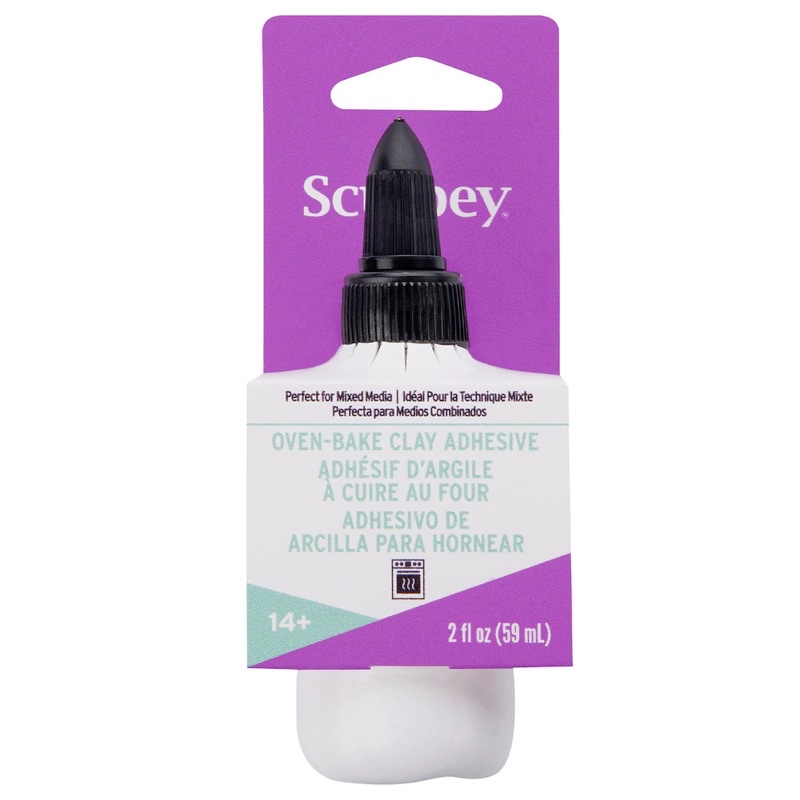 Sculpey Bake and Bond กาวอบได้ สําหรับดินโพลิเมอร์อบเตาอบ USA 59ml (2 fl oz)