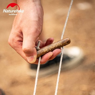 Naturehike NH หัวเข็มขัดไม้ ปรับได้ อุปกรณ์เสริม สําหรับตั้งแคมป์กลางแจ้ง