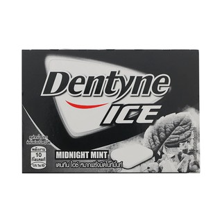 เดนทีนหมากฝรั่งไอซ์รสมิดไนท์มิ้นท์ 11.2กรัม Dentyne Gum Ice Midnight Mint 11.2g.